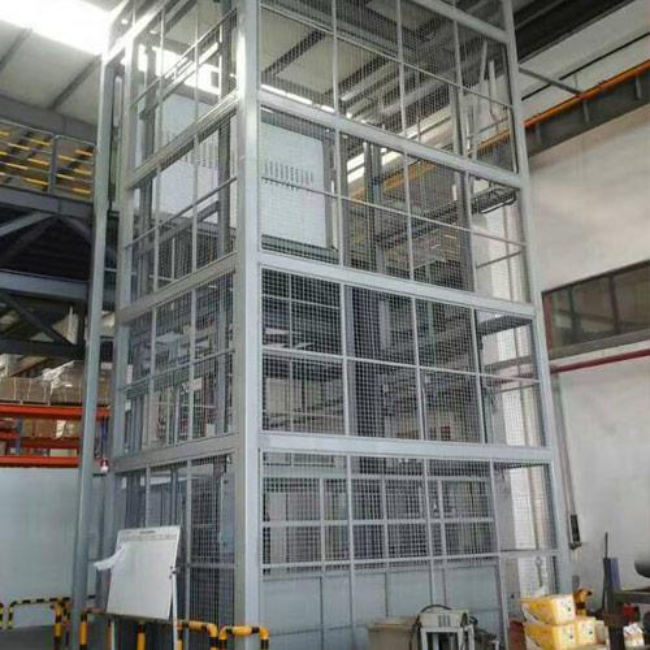 皇桐镇导轨式升降平台货梯